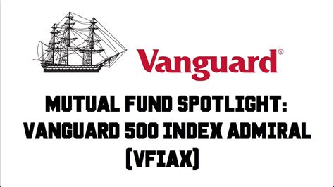 mutf: vfiax|vanguard 500 index fund morningstar.